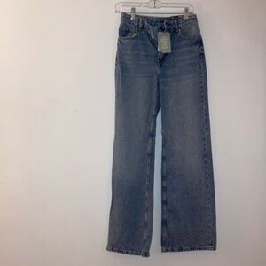 H&M Wide Leg High Waisted Jeans